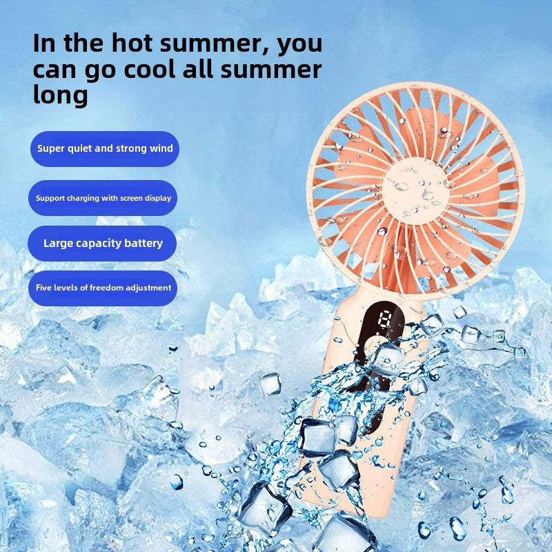 Ultra-thin Small Fan,more Convenient Tocarry Around