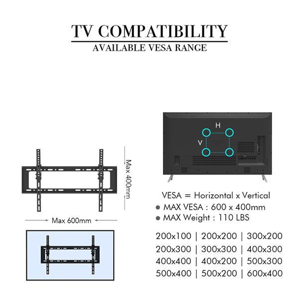 TV Stand - Load Capacity 50kg